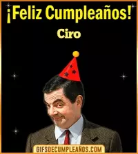 GIF Feliz Cumpleaños Meme Ciro